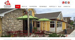 Desktop Screenshot of peninsulabuildingsystems.com