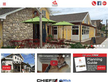 Tablet Screenshot of peninsulabuildingsystems.com